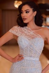 Designer Abendkleider Lang Glitzer Blau Abiballkleider Abendmoden Online