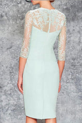 2 Piece Mother of the Bride Dresses Mint Green Mother of the Bride Dress with Jacket