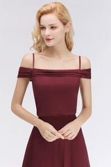 hier können Sie Elegante Brautjungfernkleider Weinrot Chiffon online bei babyonlinedress.de kaufen. Etuikleider für Brautjungfern Online für SIe zur Hochzeit.