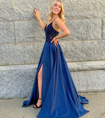 Finden Sie Elegante Abendkleider Blau online bei Thekleid.de. Abiballkleider Lang Günstig für Sie zum abiball gehen.