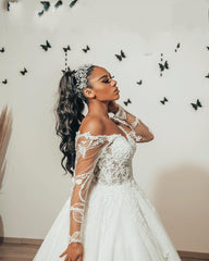 Finden Sie Moderne Brautkleider mit Ärmel online bei babyonlinedress.de. Hochzeitskleider A Linie Spitze für Sie zur Hochzeit gehen.