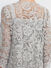 Bestellen Sie Elegante Brautmutterkleider Lang Günstig nach maß anfertigen bekommen. 2 Teilig Brautmutterkleid mit Bolero bei babyonlinedress.de kaufen.