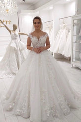 Bestellen Sie Hochzeitskleid Prinzessin Glitzer online bei babyonlinedress.de. Brautkleid Spitze A Linie für Sie zur Hochzeit gehen.
