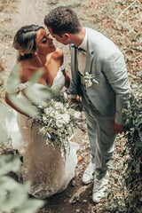 Finden Sie Elegante Brautkleider Meerjungfrau Spitze online bei babyonlinedress.de. Hochzeitskleider Onlin Kaufen nach maß zur Hochzeit gehen.