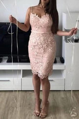 hier können Sie Rosa Cocktailkleider Kurz Spitze Meerjungfrau online kaufen. Mini Abendmoden Festliche Kleider bei Thekleid.de bestellen.