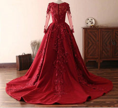 Suchen Sie Elegante Abendkleider Mit Spitze Ärmel online bei Thekleid.de. Abiballkleider Lang Rot für Sie zum abiball gehen.