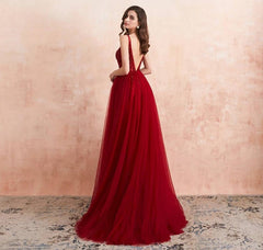 Hier können Sie bei Thekleid.de Elegante Abendkleider V Ausschnitt kaufen. Abiballkleider Lang Rot Online mit hocher qualität bekommen.