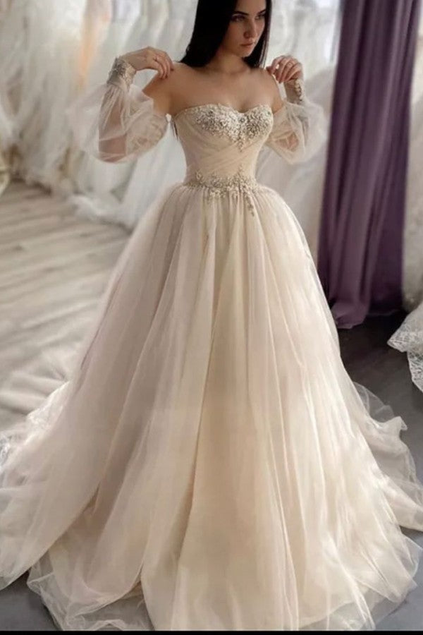 Kaufen Sie wunderschöne Schlichte Brautkleider A linie online bei babyonlinedress.de. Hochzeitskleider mit Spitze für sie zur Hochzeit gehen.