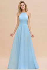 Bestellen Sie Brautjungfernkleider Lang Heller Blau online bei babyonlinedress.de. Kleider für Brautjungfern Günstig für Sie maß geschneidert bekommen.