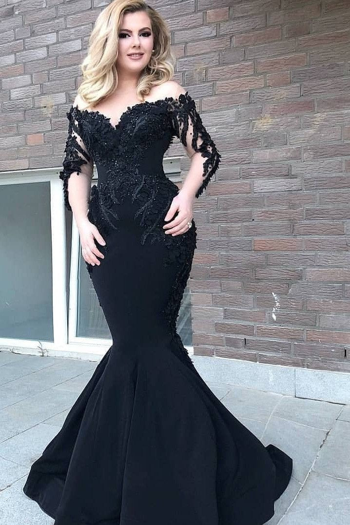 Hier können Sie Designer Abendkleid Mit Ärmel online bei Thekleid.de kaufen. Schwarze Abendkleider Lang Günstig für Sie mit nach Maße Anfertigen service.