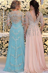 Hier können Sie Luxus Abendkleider Lang V Ausschnitt online bei Thekleid.de kaufen. Chiffon Abendmode Blau für Sie nach maß zum abend Party online.