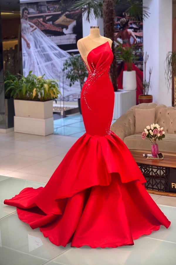 Kaufen Sie Designer Abendkleider Lang Rot online bei Thekleid.de. Abiballkleider Günstig für Sie zum abiball gehen.