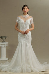 Bestellen Sie Wunderschöne Hochzeitskleider Meerjungfrau Spitze online bei babyonlinedress.de. Brautkleider Luxus für Sie zur Hochzeit gehen.