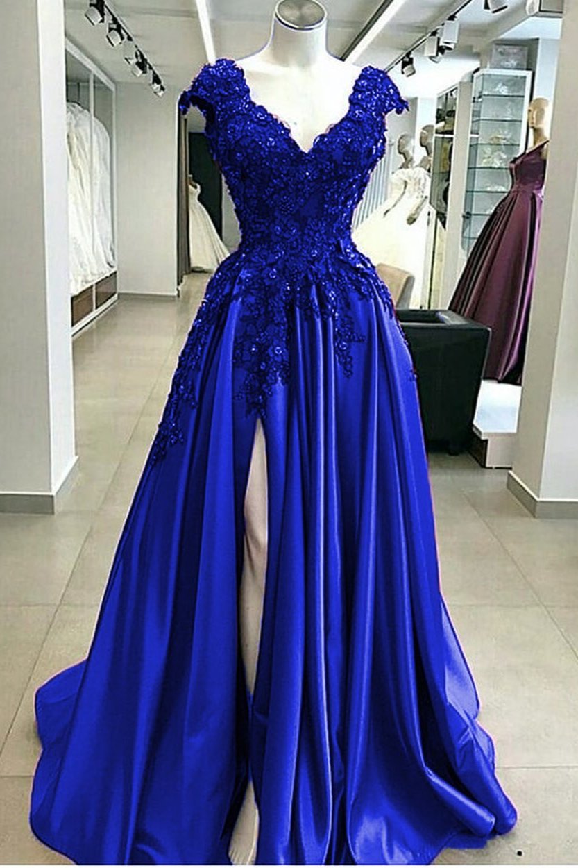 Finden Sie Designer Abendkleider Blau online bei Thekleid.de. Abiballkleider Lang Günstig Online für Sie nach maß zum Abiball gehen.