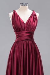 Bestellen Sie Brautjungfernkleider Weinrot Günstig Online bei babyonlinedress.de. Festliche Kleider Lang Online für Sie zur Hochzeit.