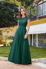 Designer Evening Dresses Long Dark Green Prom Dresses Online