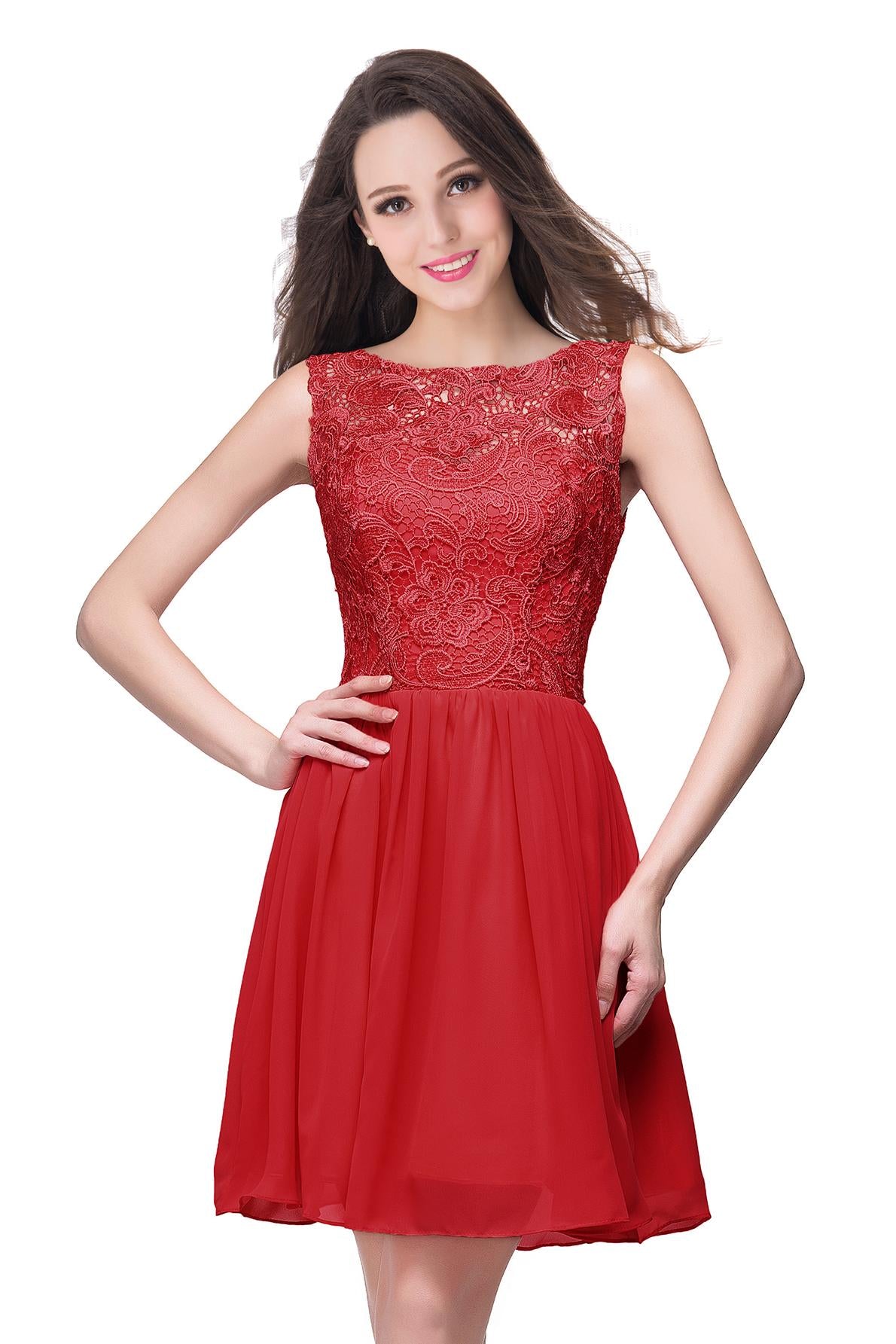 Designer Cocktail Dresses Short Prom Dresses With Lace Cheap