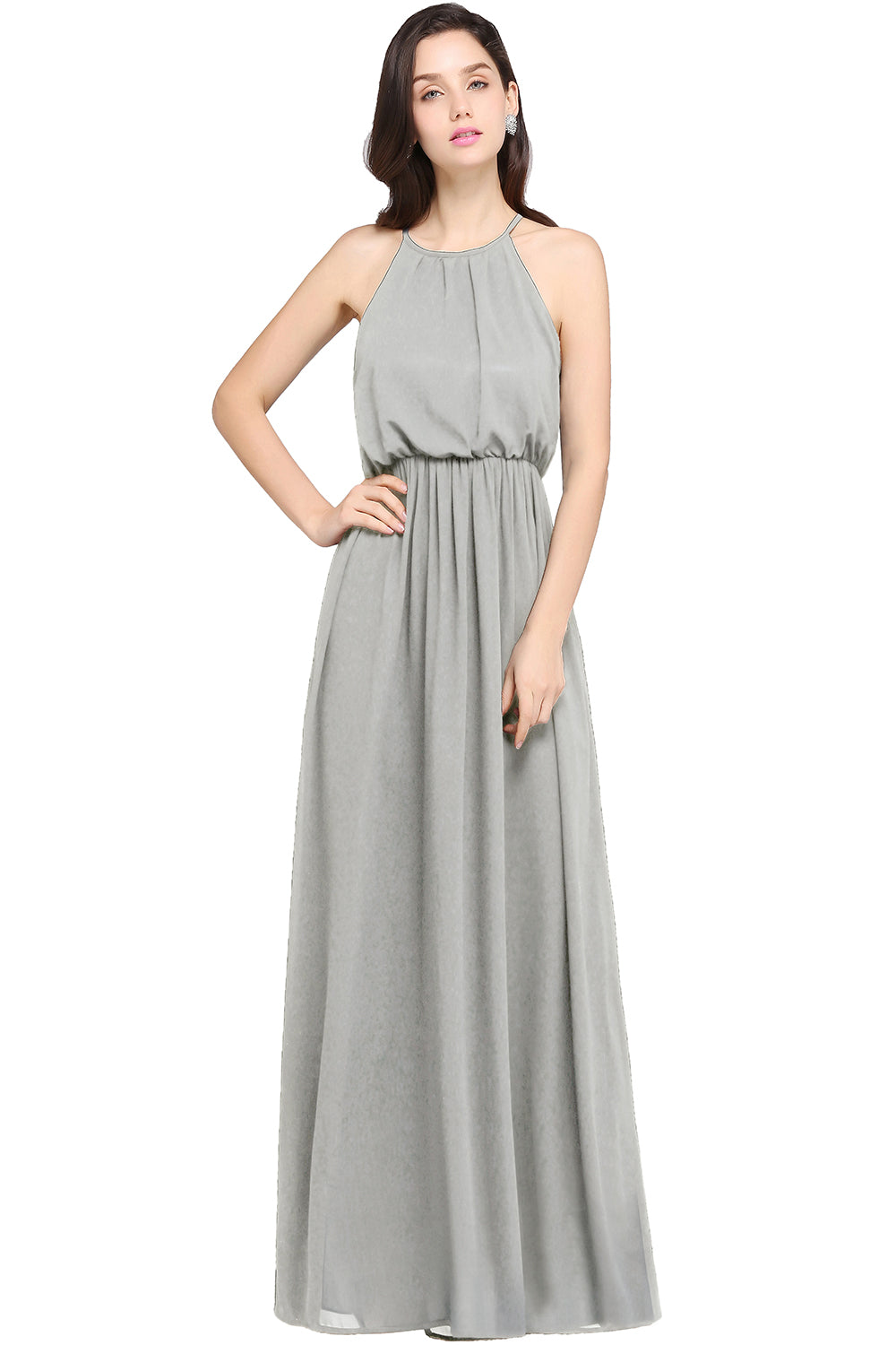 Silver Evening Dresses Long Cheap Formal Dresses Online