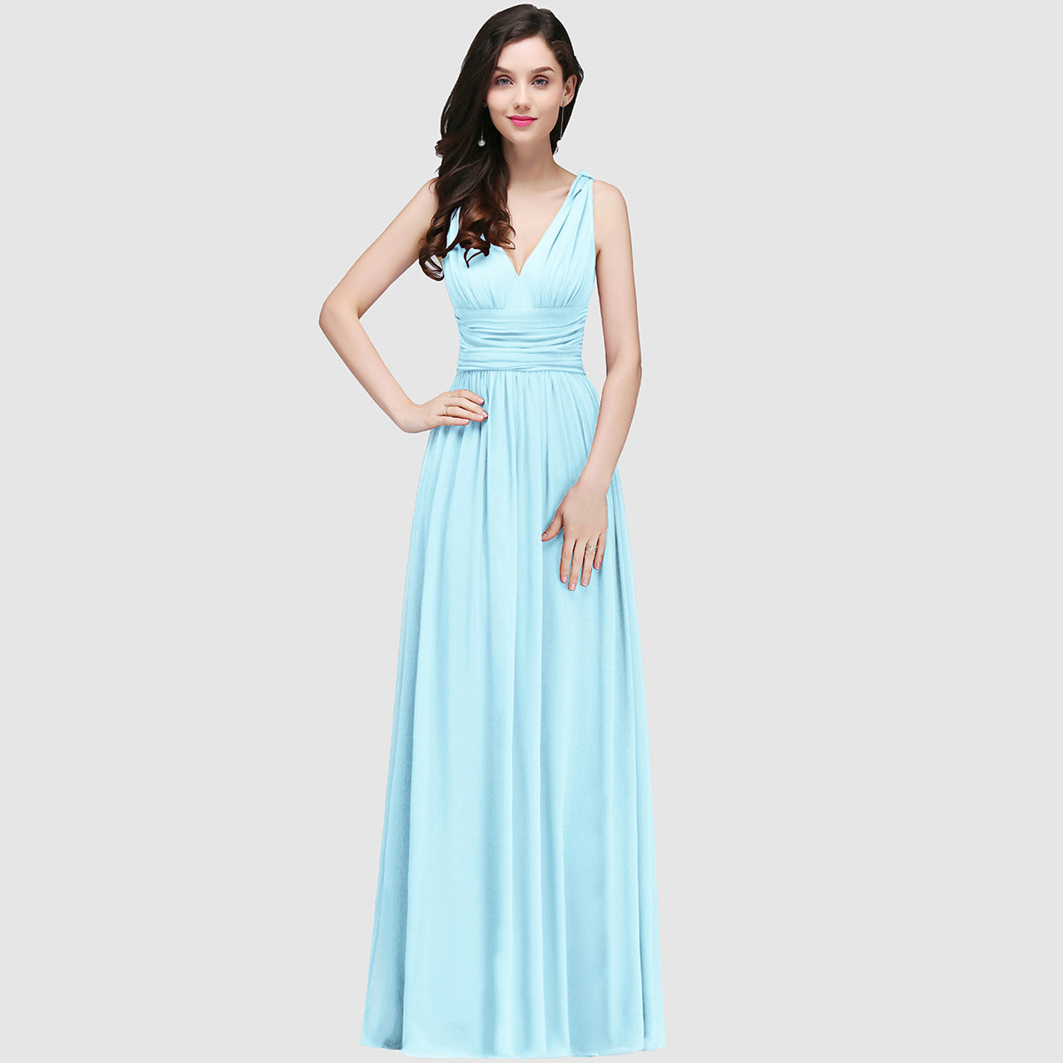 Simple Evening Dresses Long Royal Blue Simple Evening Wear