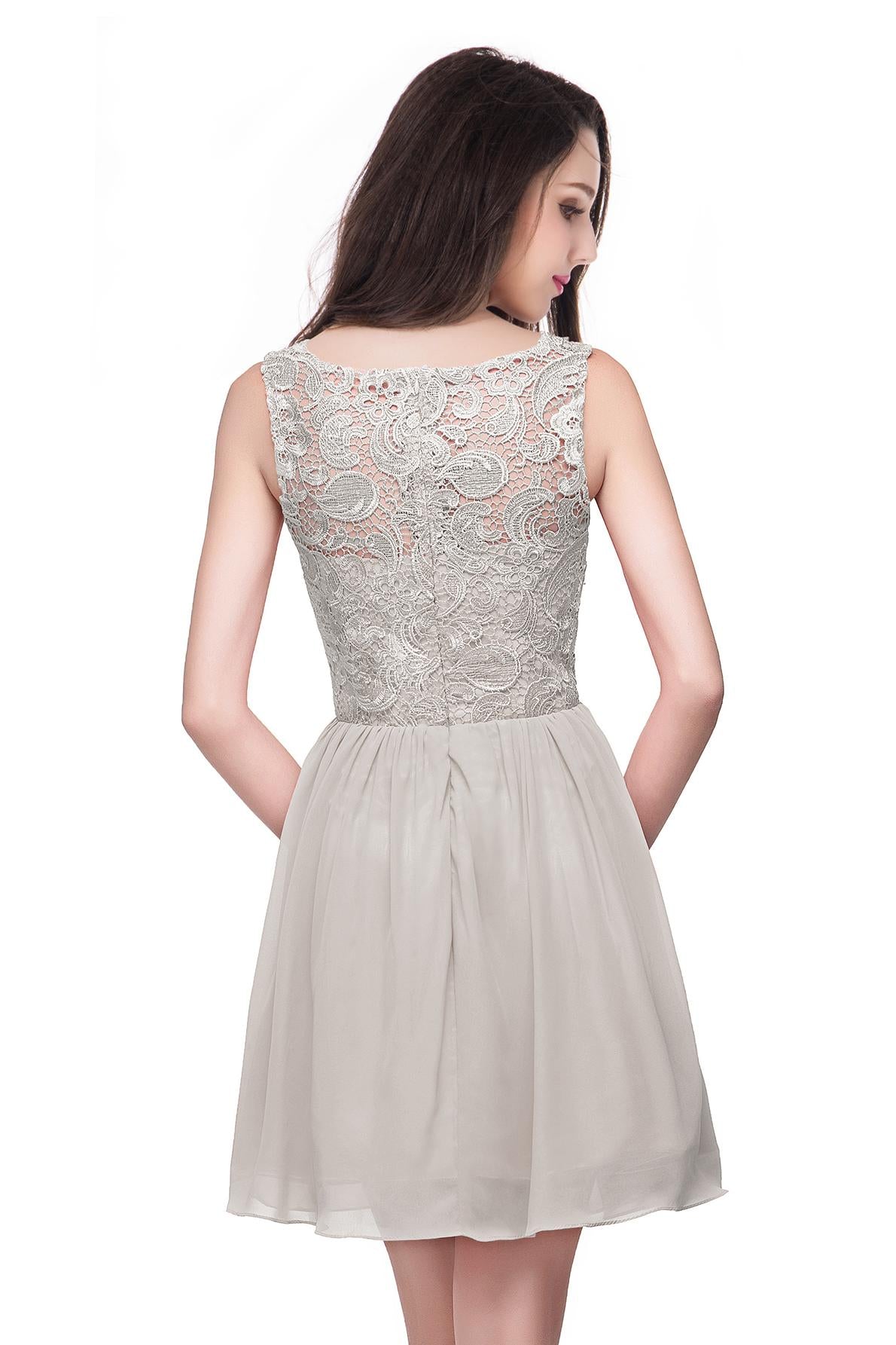 Designer Cocktail Dresses Short Prom Dresses With Lace Cheap