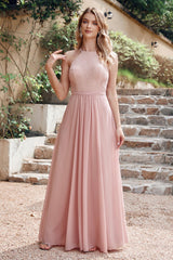 Cheap Evening Dresses Long Dusty Pink Prom Dresses Online