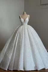 Luxury Wedding Dresses Lace Princess Wedding Dresses With Glitter