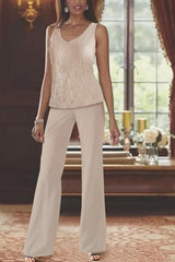 Elegante Brautmutterkleider Chiffon Hosenanzüge Damen Lang Günstig BMbridal.de