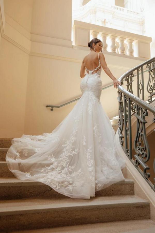 Fashion Wedding Dresses Mermaid Style Lace Wedding Dresses Cheap