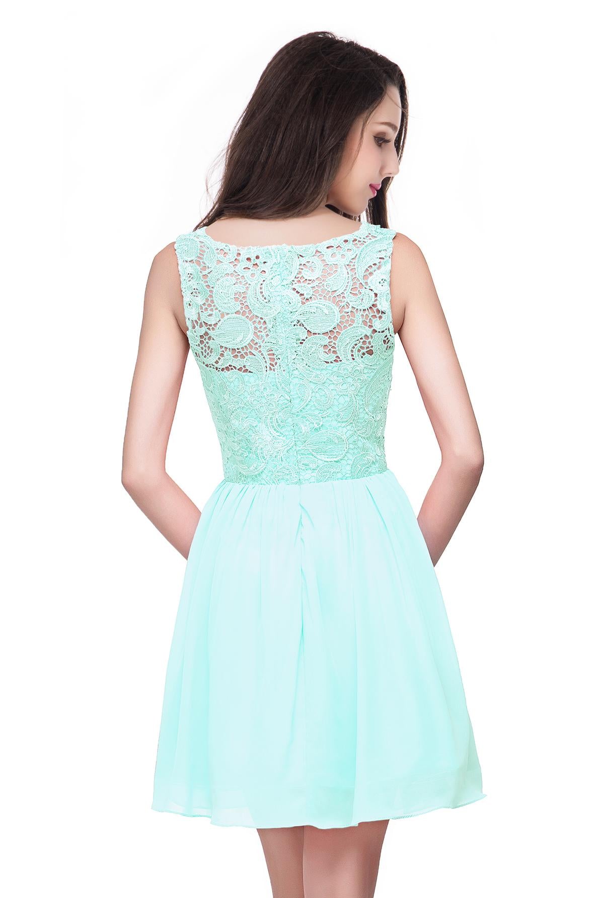 Designer Cocktail Dresses Short Prom Dresses With Lace Cheap