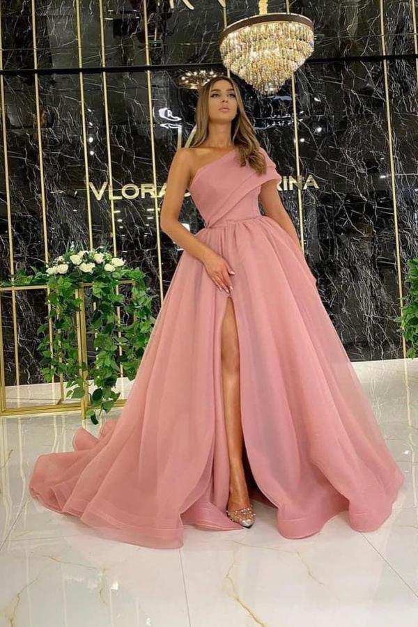 Suchen Sie Abendkleid Lang Altrosa online bei Thekleid.de. Abiballkleider Günstig Online Kaufen für Sie zum abiball gehen.