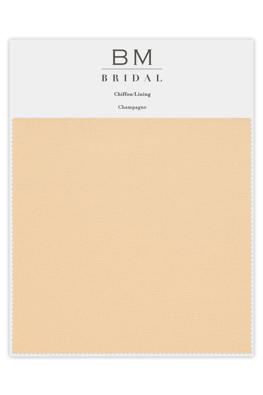 BMbridal Bridesmaid Chiffon Color Swatches