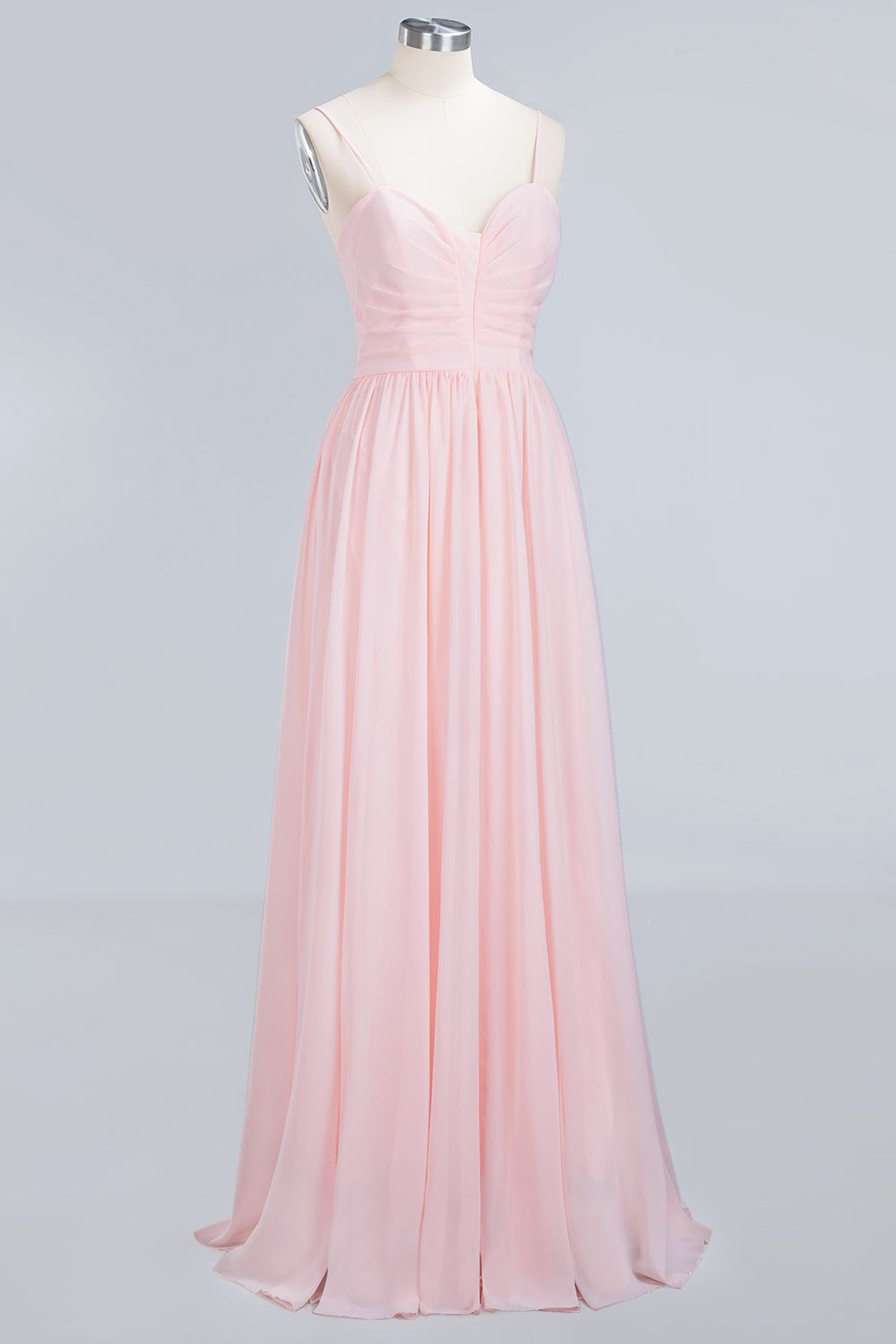 BMbridal Chiffon Späghetti-Träger Ärmellos Affordable Bridesmaid Dress Online