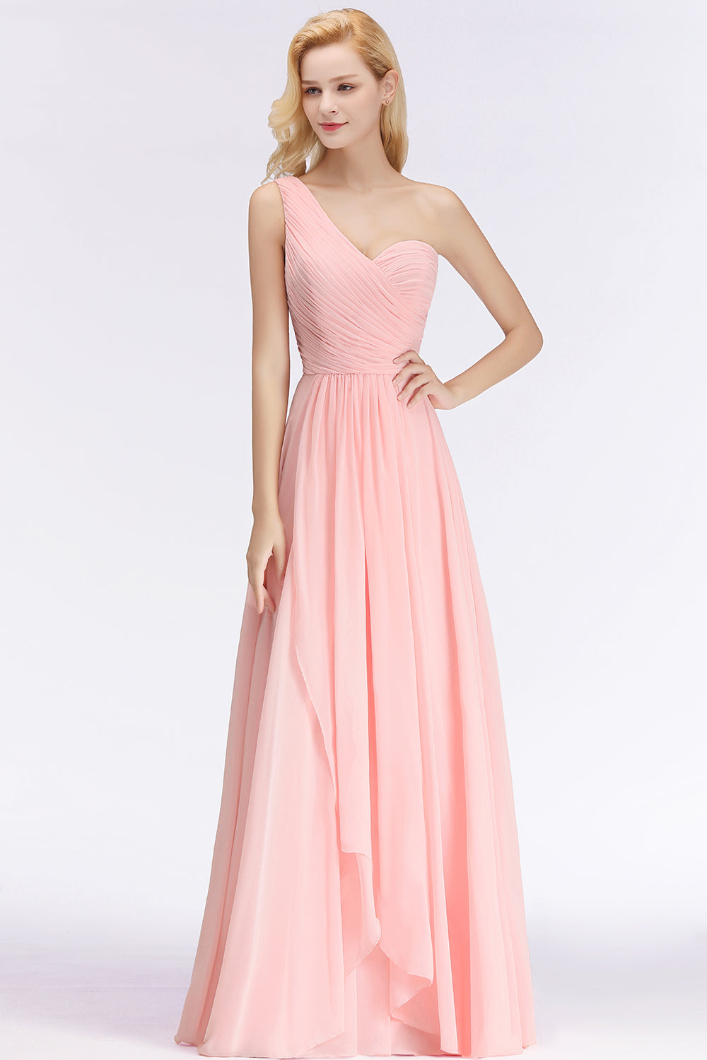 hier können Sie Elegante Rosa Brautjungfernkleider Günstig online kaufen. Chiffon Etuikleider Online für Sie zur Hochzeit mit hocher Qualität und günstigen preis.