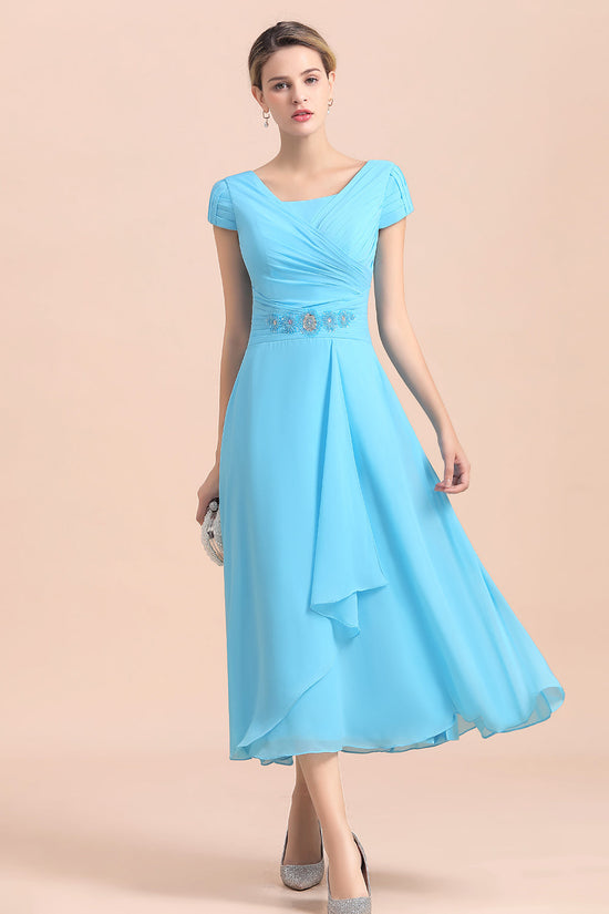 Finden Sie Günstige Brautmutterkleider Kurz Blau online bei babyonlinedress.de. Chiffon Kleider Günstig für Brautmutter online bestellen.
