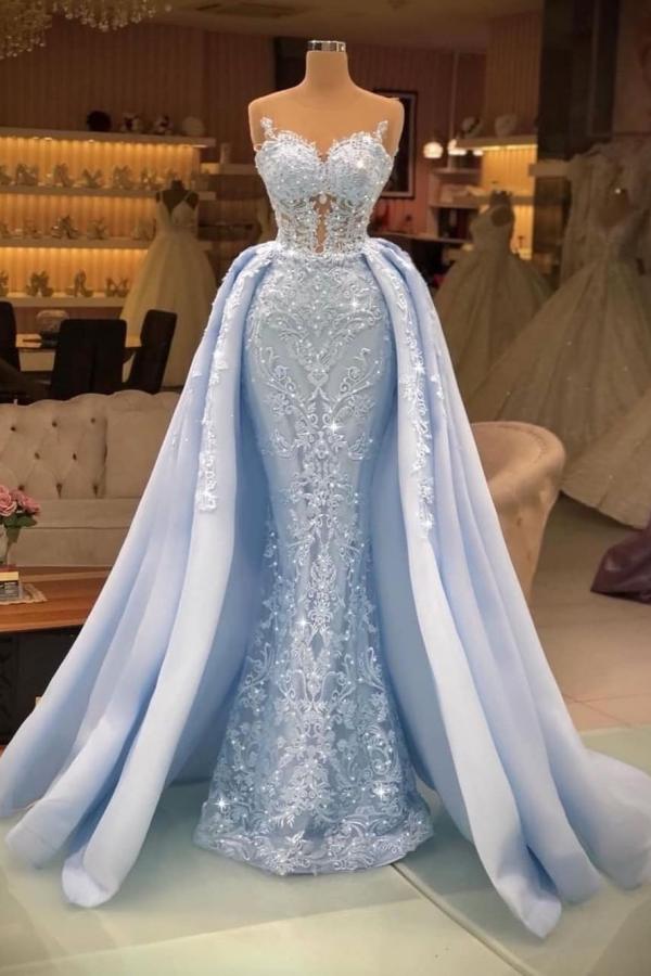 Finden Sie Extravagante Abendkleider Lang Spitze online bei Thekleid.de. Abiballkleider Blau aus Spitze maß geschneidert kaufen.