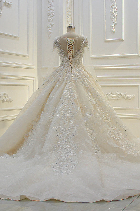 Suchen Sie Schöne Brautkleider Mit Glitzer online bei babyonlinedress.de. Hochzeitskleider A Linie Spitze für Sie maß geschneidert kaufen.