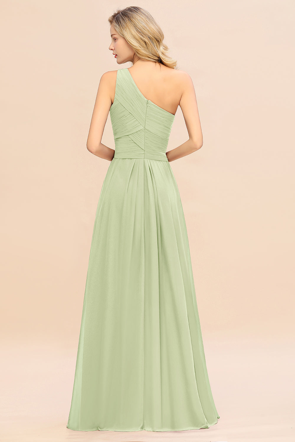 Bestellen Sie Mint Grün Brautjungfernkleider Lang online bei babyonlinedress.de.Chiffon Kleider Brautjungfern online nach maß zur Hochzeitsparty gehen.