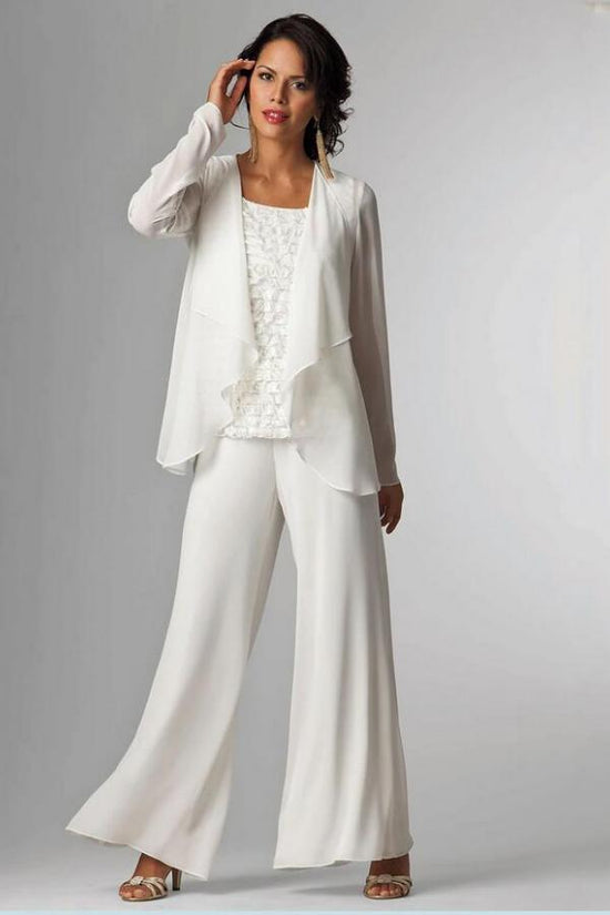 Finden Sie Weiße Brautmutterkleider mit Jacket online bei babyonlinedress.de. 2 Teilige Kleider Für Brautmutter mit hocher Qualität bekommen.
