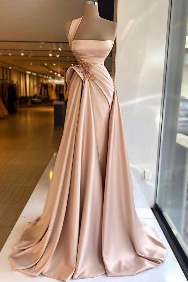 Bestellen Sie Champagne Abendkleider Lang online bei Thekleid.de. Elegante Abiballkleider Günstig für Sie zum abiball gehen.