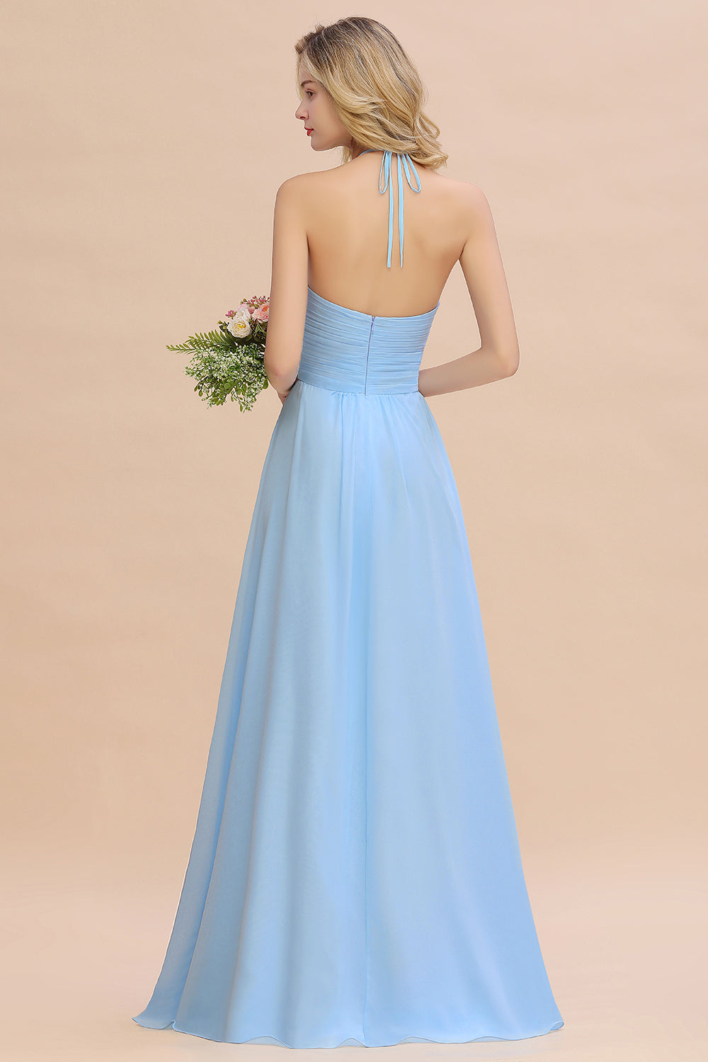 Bestellen Sie Brautjungfernkleider Lang Heller Blau online bei babyonlinedress.de. Kleider für Brautjungfern Günstig für Sie maß geschneidert bekommen.