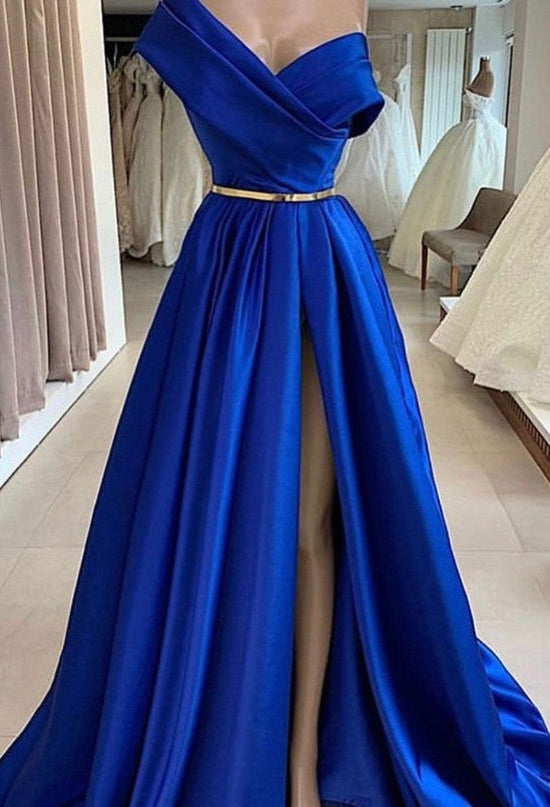 Kaufen Sie Fashion Abendkleider Lang Royal Blue online bei Thekleid.de. Schlichte Abendmoden Online für Sie nach maß zum abend party gehen.