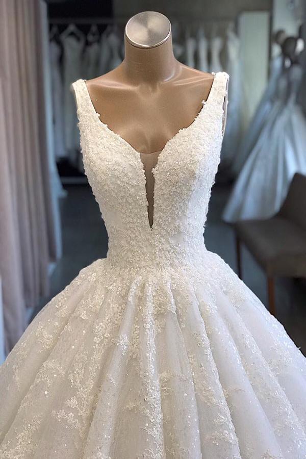 Hier können Sie Moderne Prinzessin Brautkleid Weiß online bei babyonlinedress.de. Hochzeitskleid Mit Spitze für Sie zur Hochzeit.