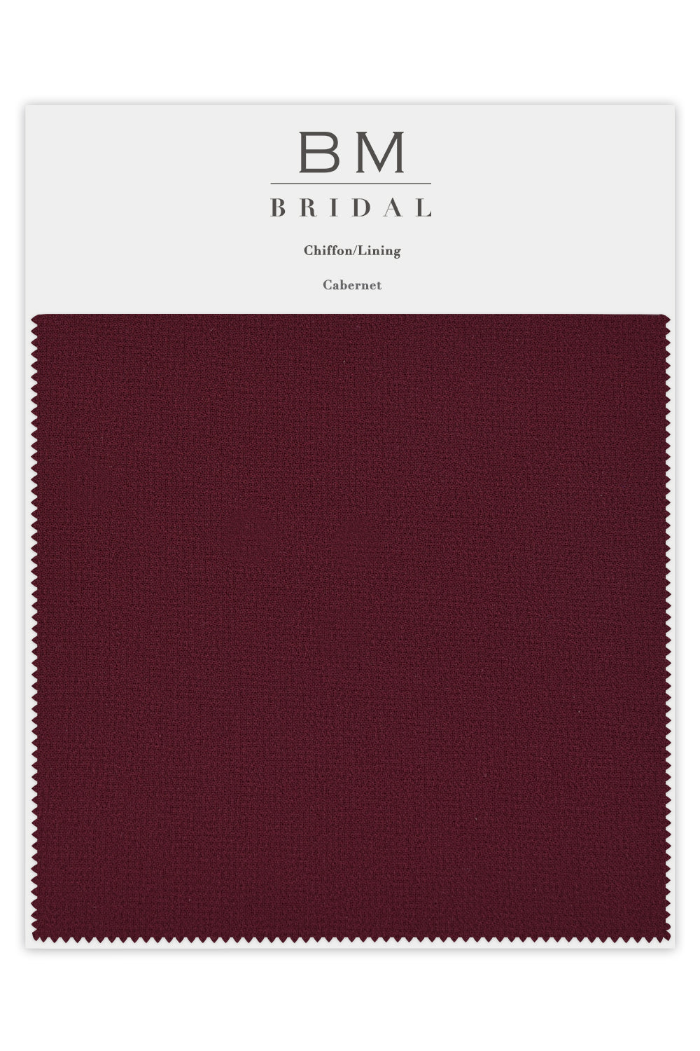 BMbridal Bridesmaid Chiffon Color Swatches