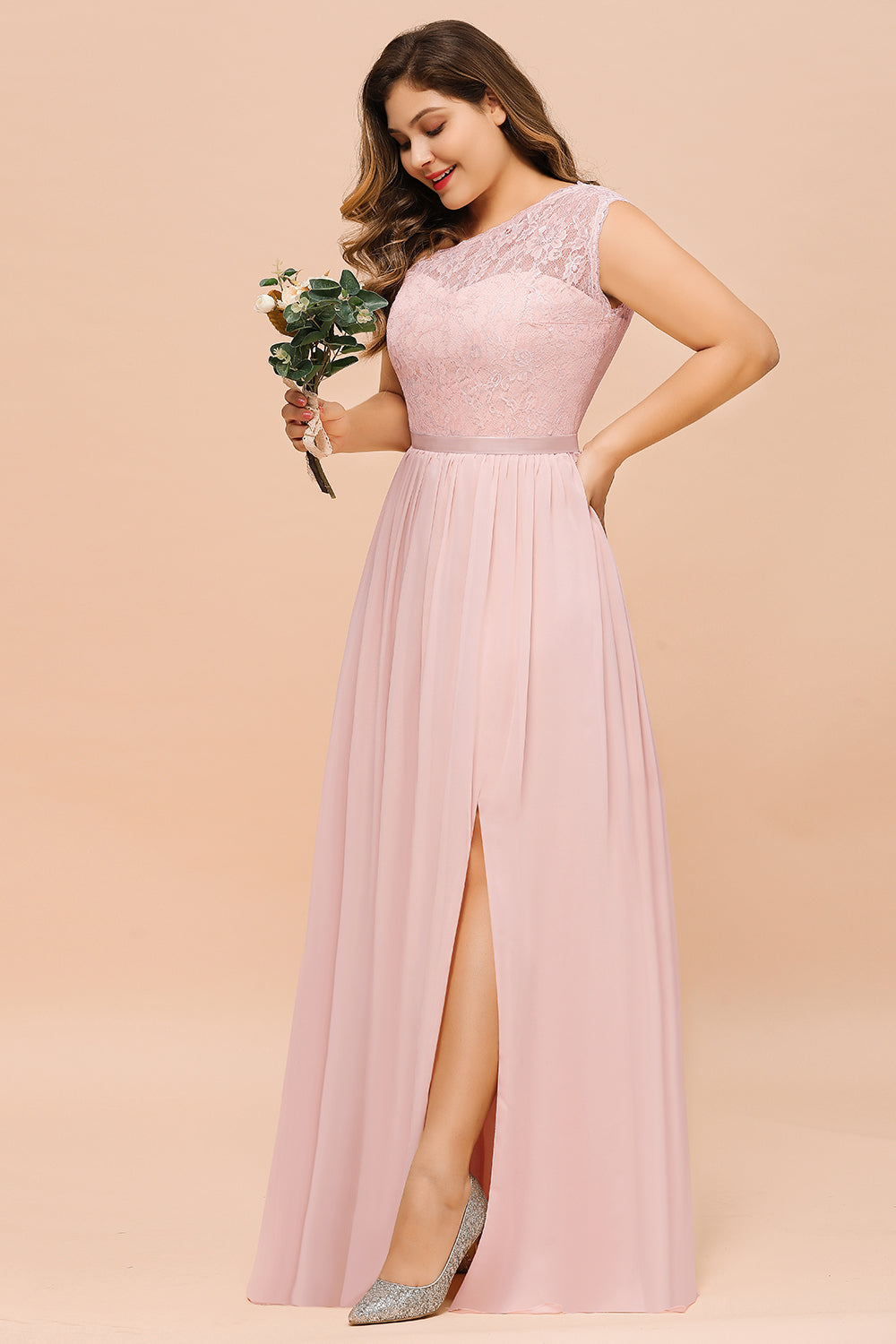 Suchen Sie Elegante Brautjungfernkleider Lang Rosa online bei babyonlinedress.de. Brautjungfernkleid mit Spitze für Sie zur Hochzeit gehen.