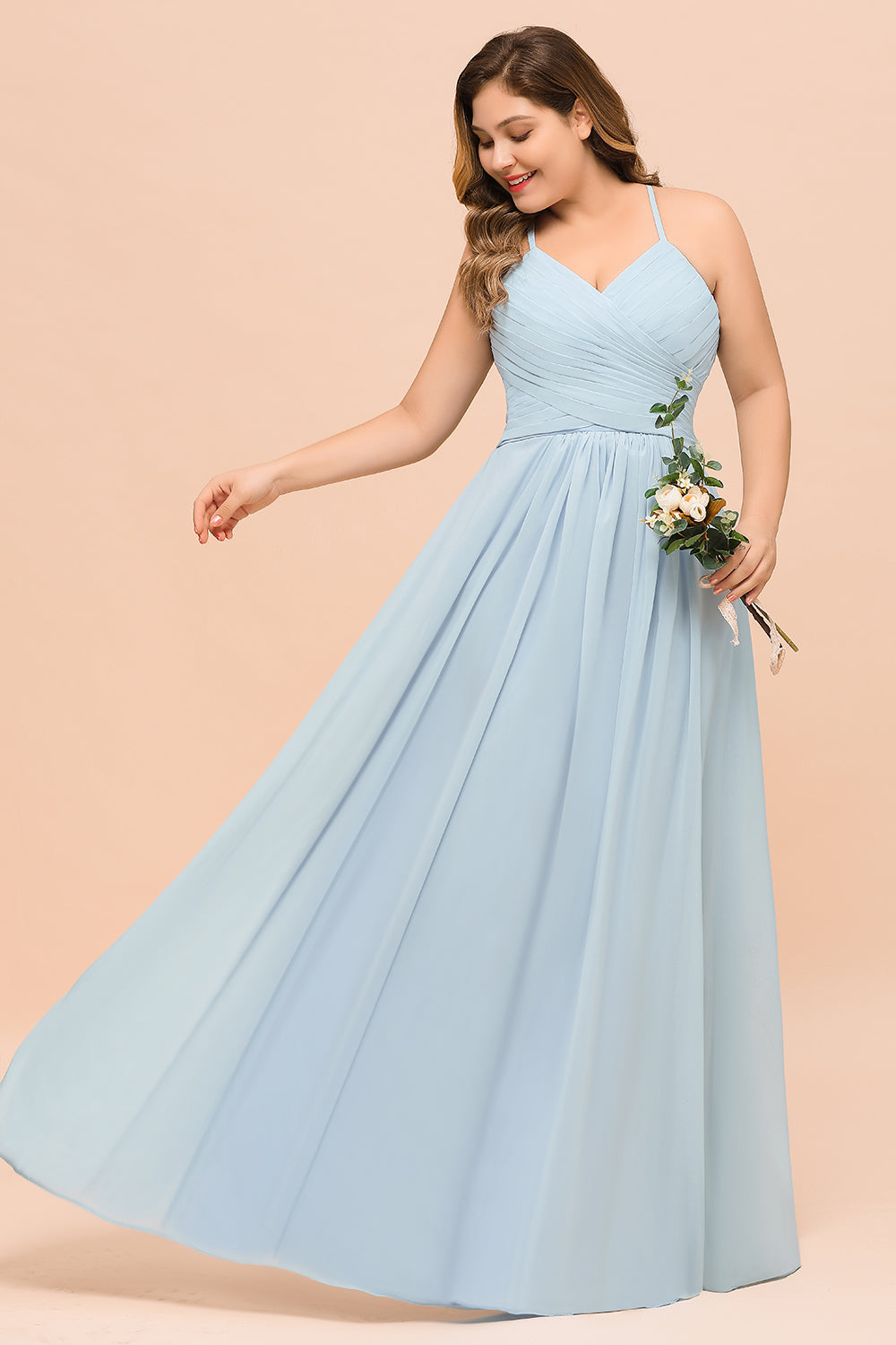 Bestellen Sie Brautjungfernkleider Große Größe online bei babyonlinedress.de. Blaues Brautjungfernkleid Lang Günstig für Sie zur Hochzeit gehen.