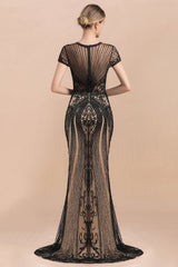 Luxury Meerjungfrau Stil All-Covered Beaded Prom Dress