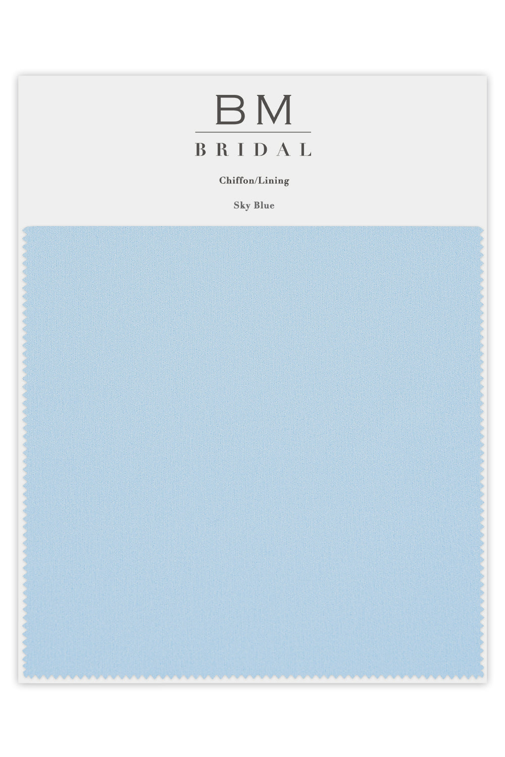 BMbridal Bridesmaid Chiffon Color Swatches