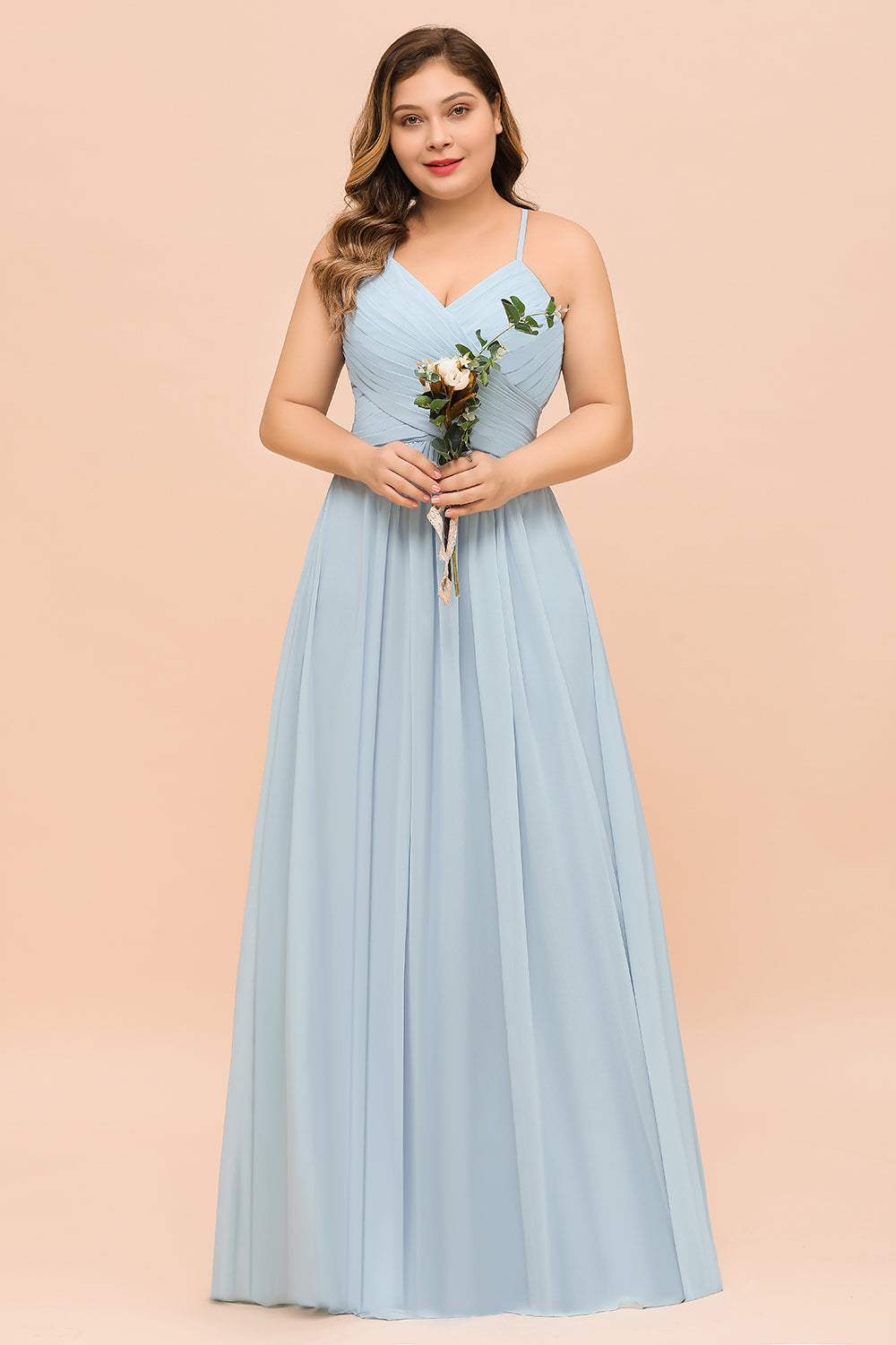 Bestellen Sie Brautjungfernkleider Große Größe online bei babyonlinedress.de. Blaues Brautjungfernkleid Lang Günstig für Sie zur Hochzeit gehen.