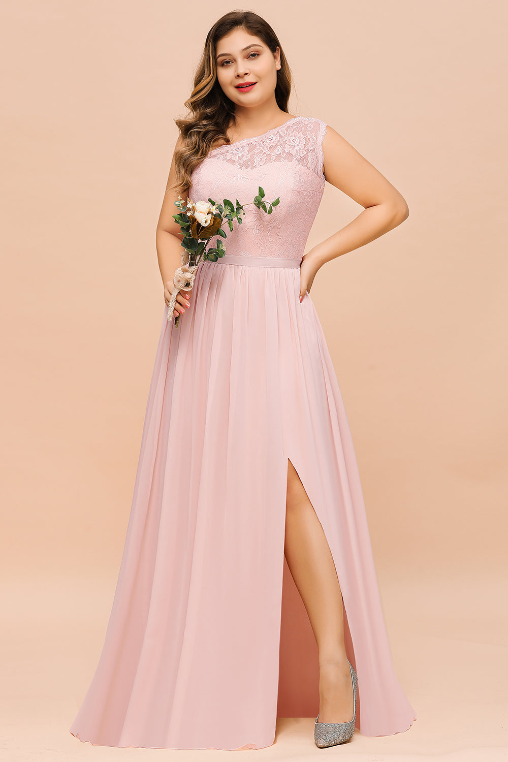 Suchen Sie Elegante Brautjungfernkleider Lang Rosa online bei babyonlinedress.de. Brautjungfernkleid mit Spitze für Sie zur Hochzeit gehen.