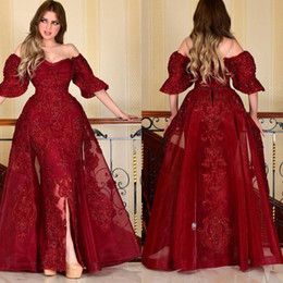 Kaufen Sie Designer Abendkleider Mit Ärmel online bei Thekleid.de. Rote Abiballkleider Mit Spitze für Sie nach Maße zum abiball gehen.